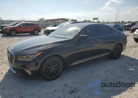 2018 Genesis G80 Sport from USA, damaged, VIN KMHGN4JB3JU260129